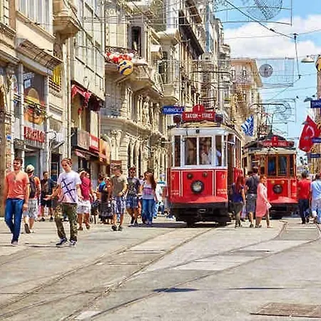 Historical Comfy Flat In Beyoglu Tophane, Galata Istambul Extérieur photo
